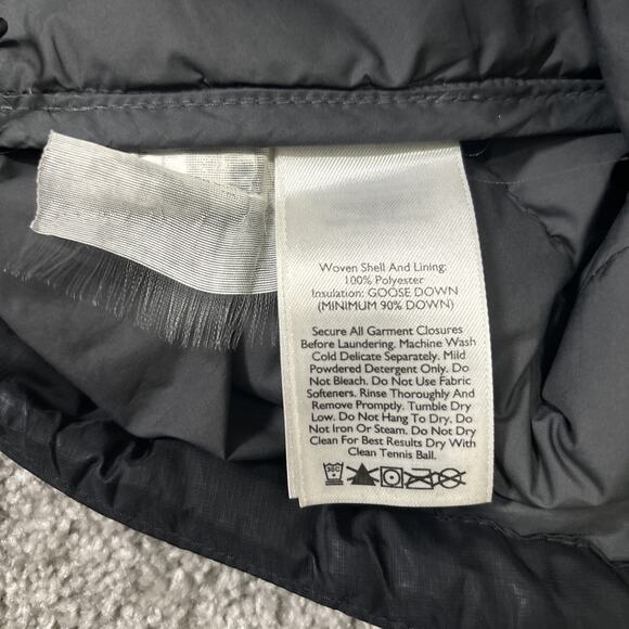 Eddie Bauer First Ascent Down Jacket Black Size Small Stormdown 800 - Picture 8 of 9